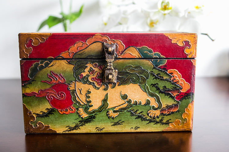 Tibetan Jewellery Chest Boxes