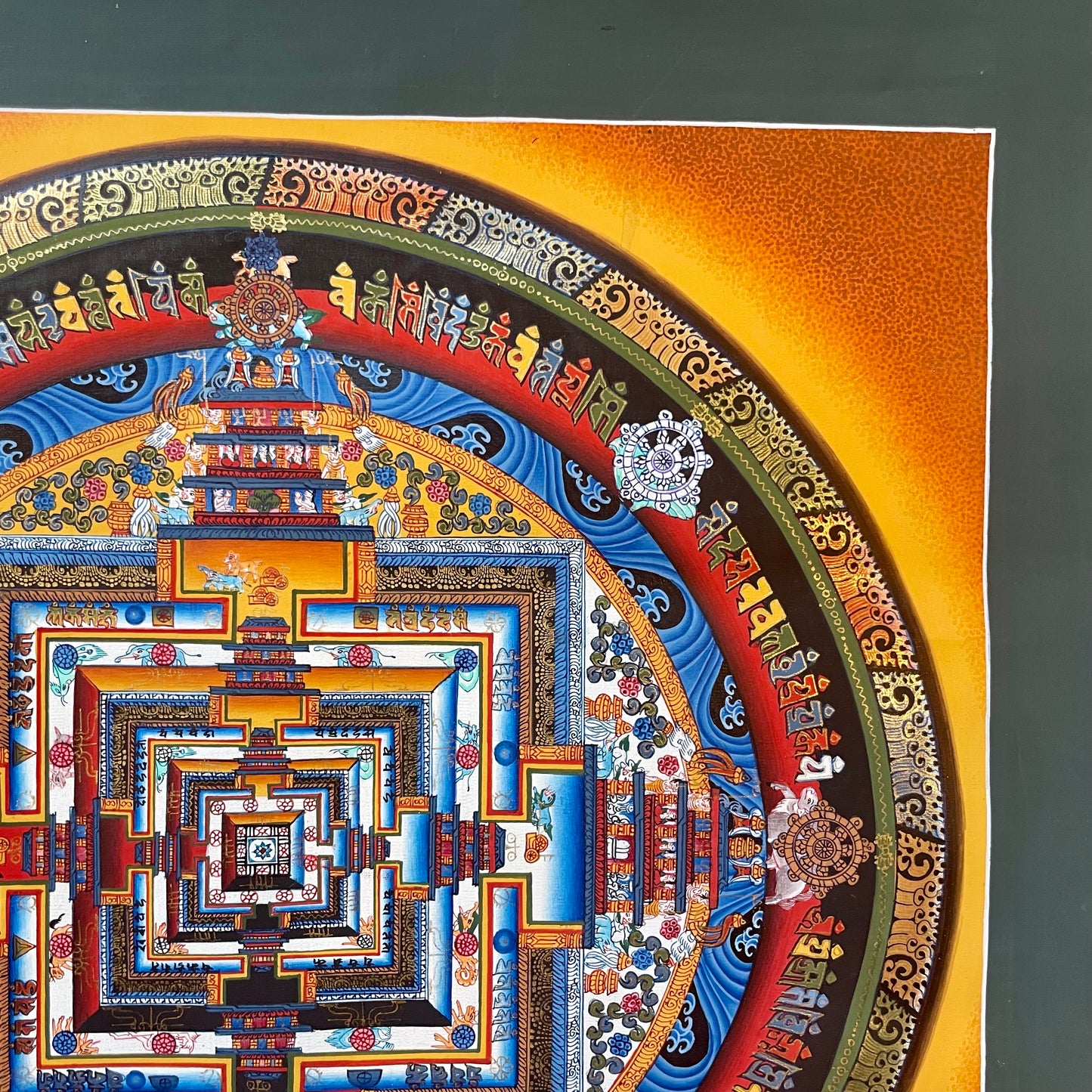 Original Kalachakra Mandala Thangka #4