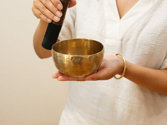 Small Tara Singing Bowl - Base Note F#4 (366 Hz)