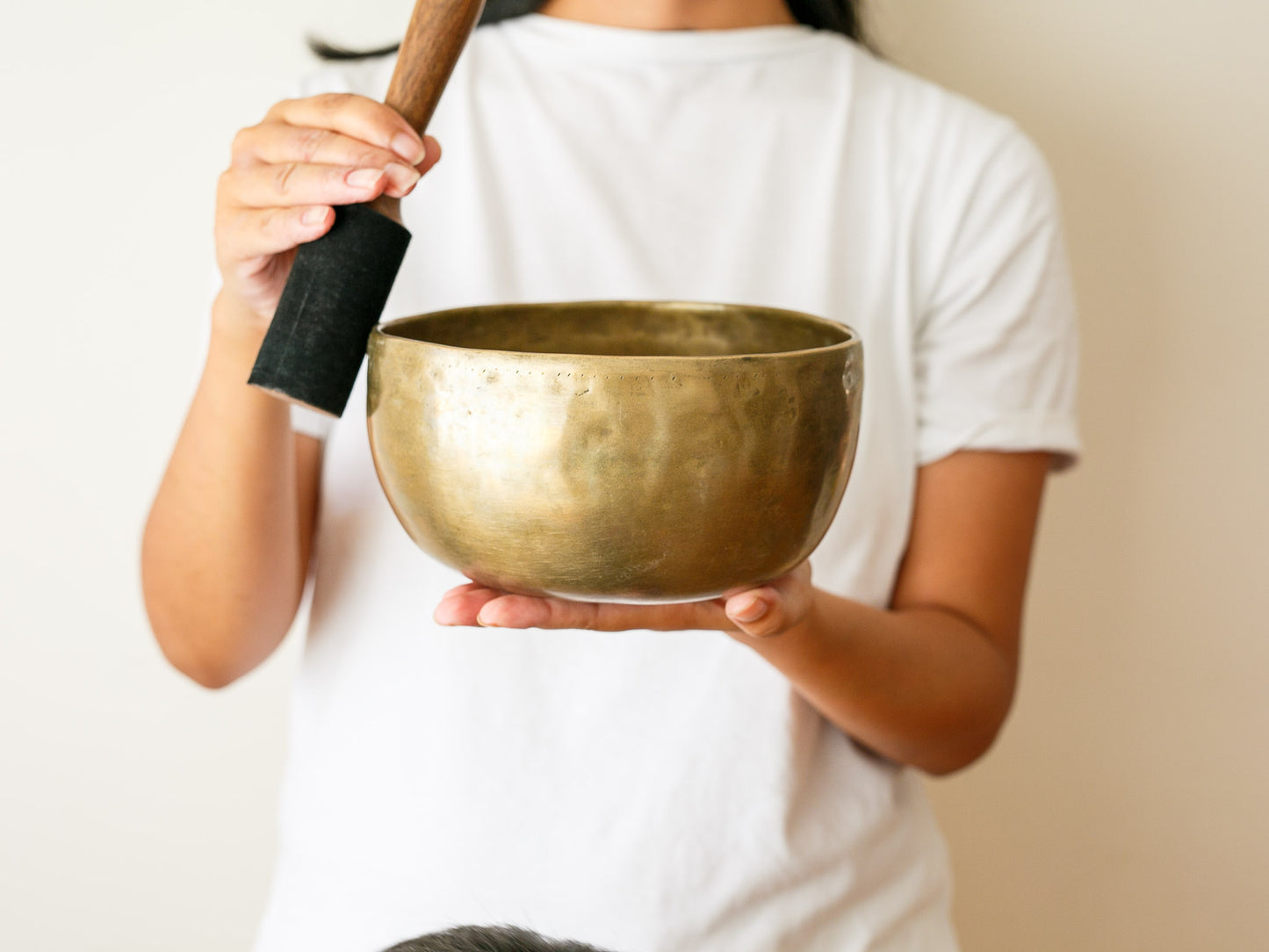 Tara Singing Bowl - Base Note G#3 (211 Hz)