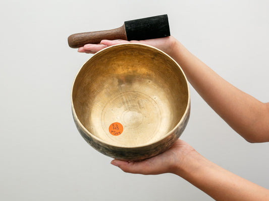 Tara Singing Bowl - Base Note E3 (165 Hz)