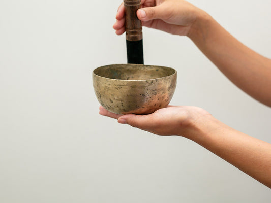 Small Tara Singing Bowl - Base Note E4 (334 Hz)