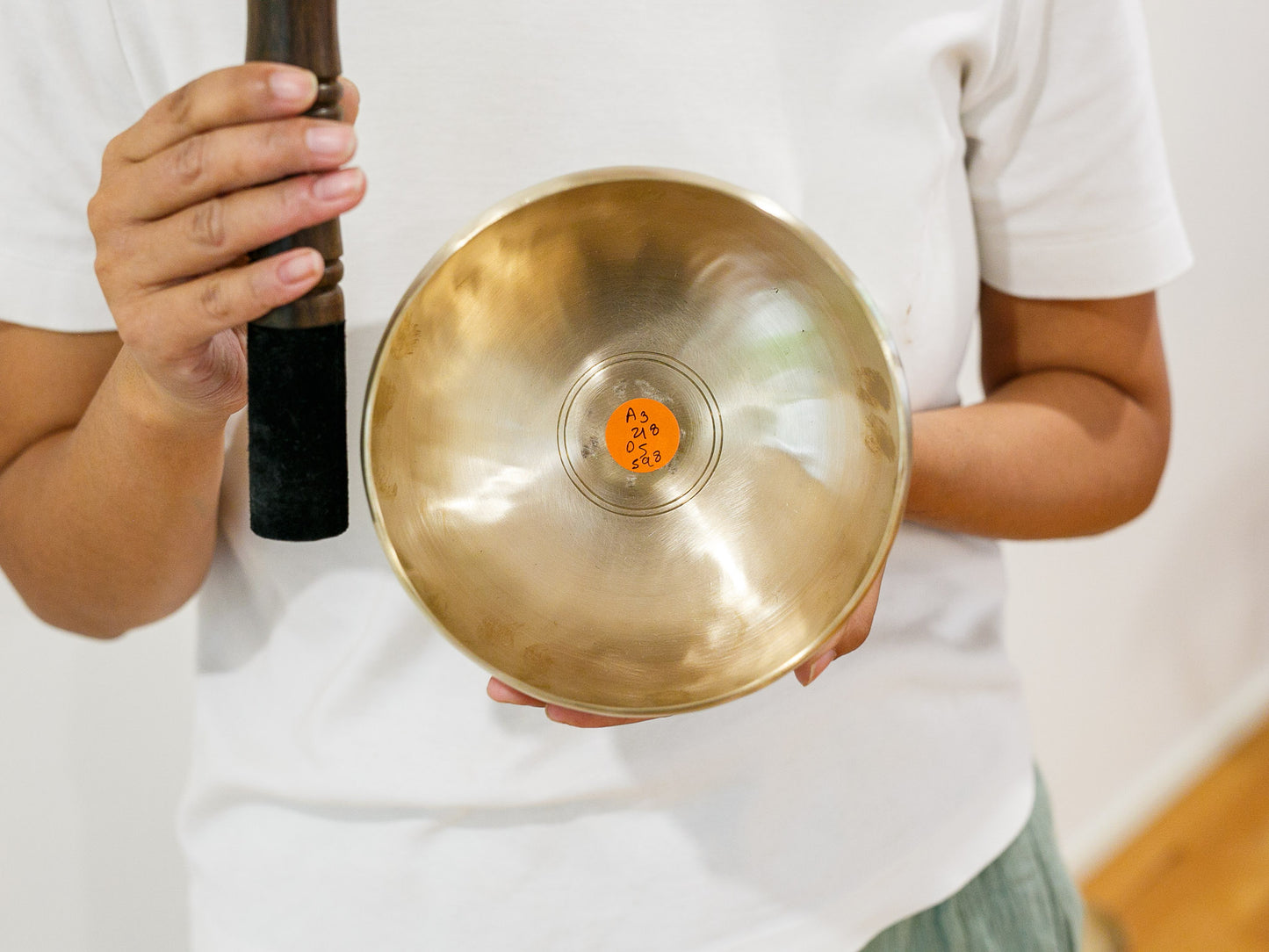 15.5 cms Easy Play Singing Bowl – A3 218 Hz