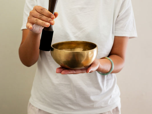 Small Contemporary Flow Singing Bowl - Base note G#4(418)