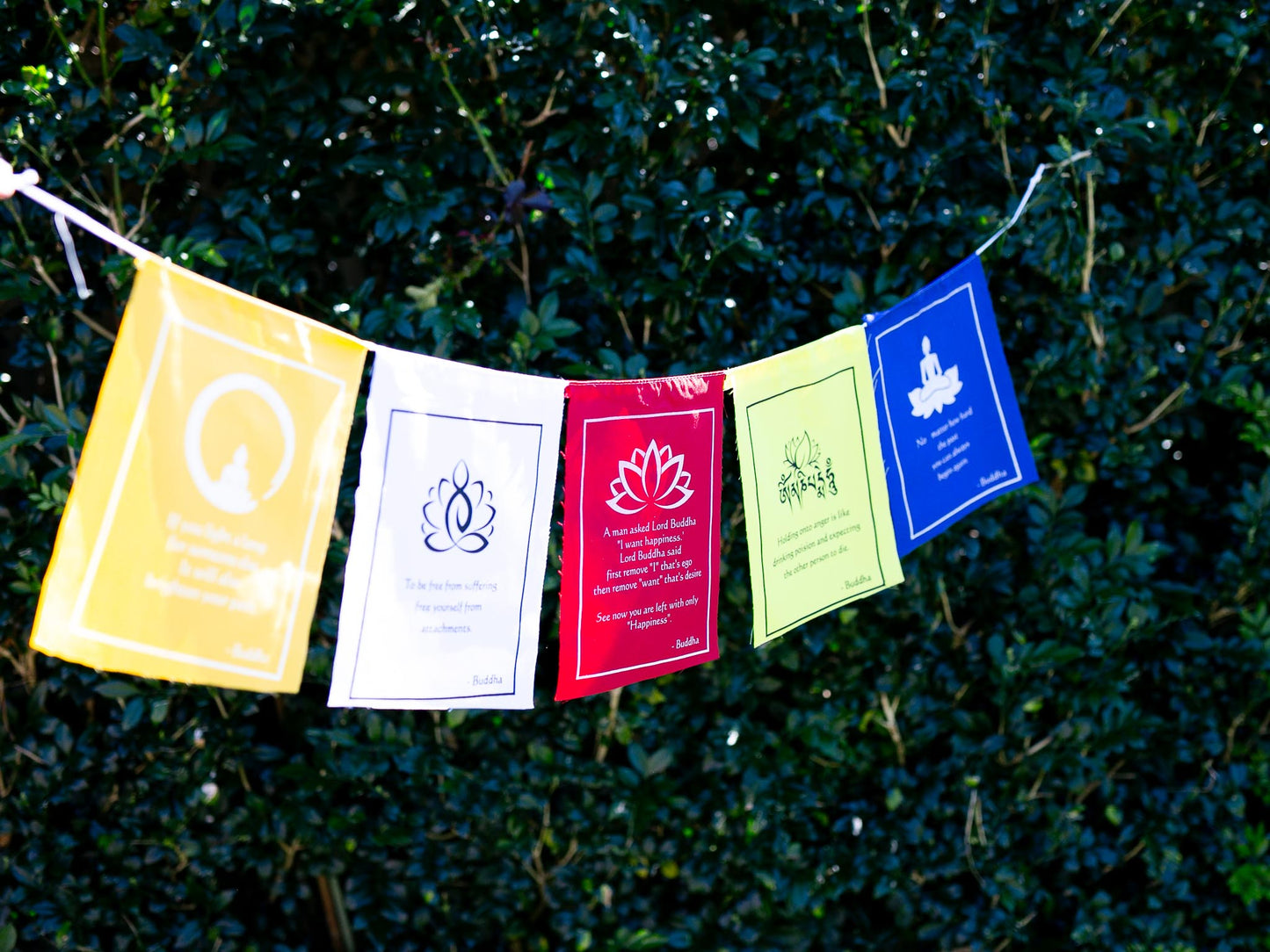 Buddha Quotes Prayer Flags