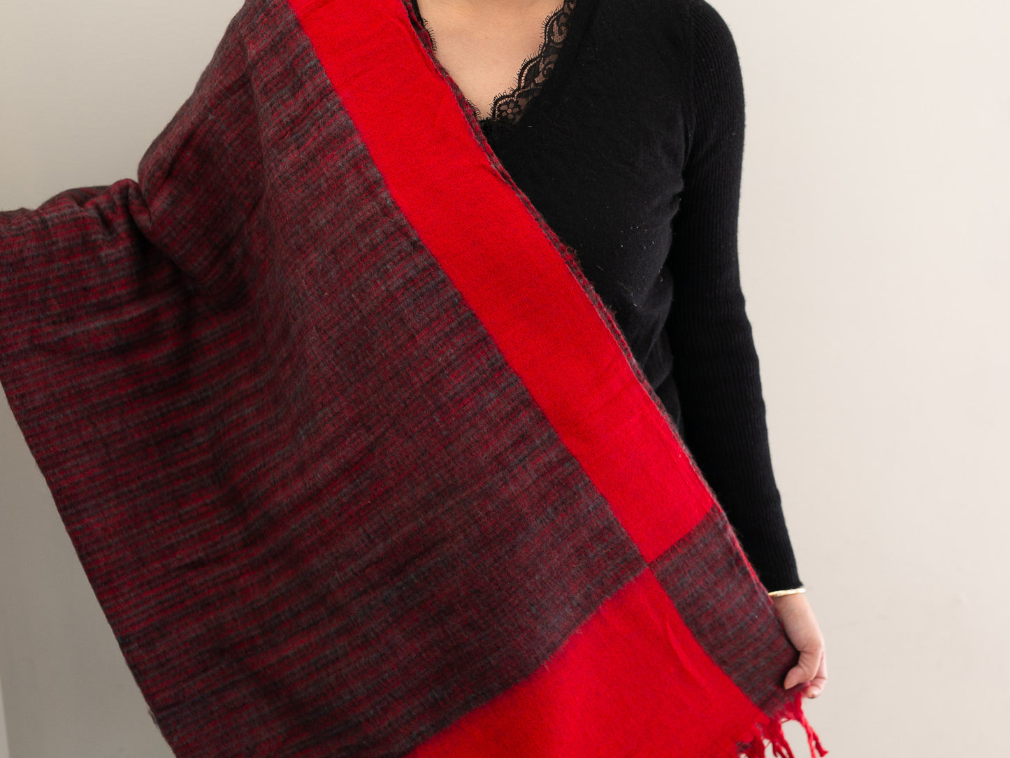 ‘Tibet’ Meditation Shawl Blanket