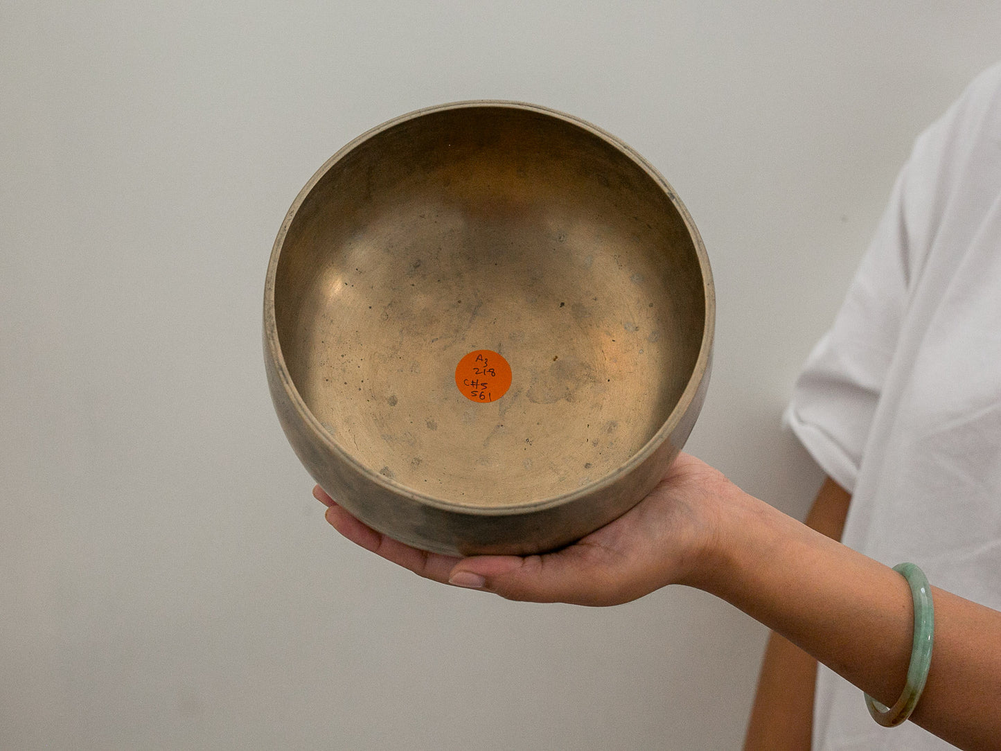 Remuna Singing Bowl - A3 (218 Hz)