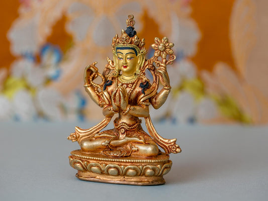 4” Chenrezig Statue