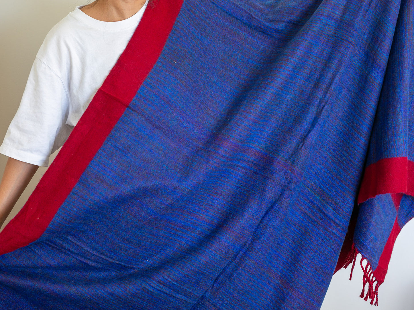 ‘Tibet’ Meditation Shawl Blanket