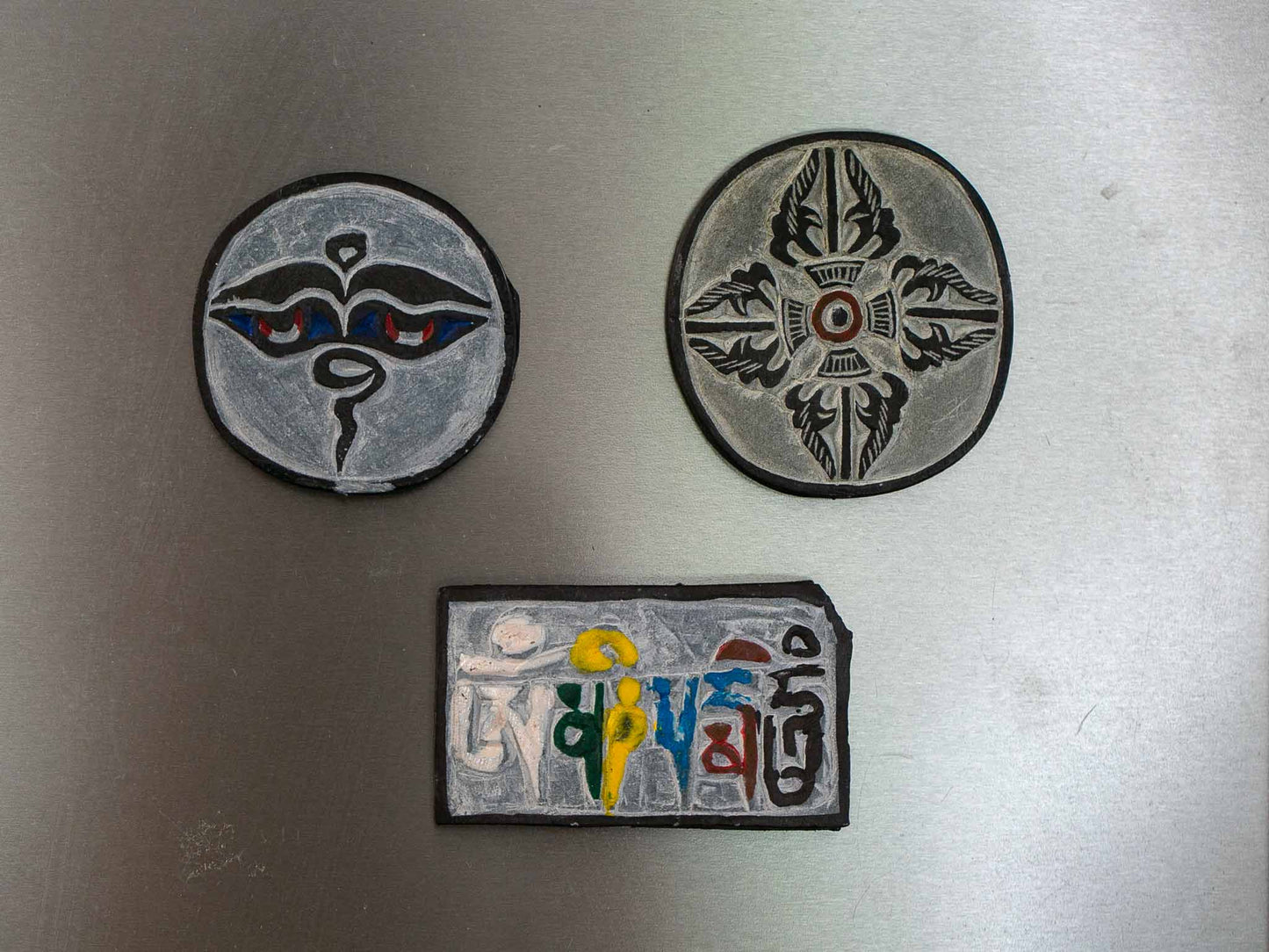 Carved Stone - Fridge Magnet