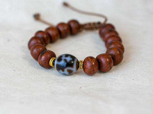 Dziri Bodhi Mala Bracelet