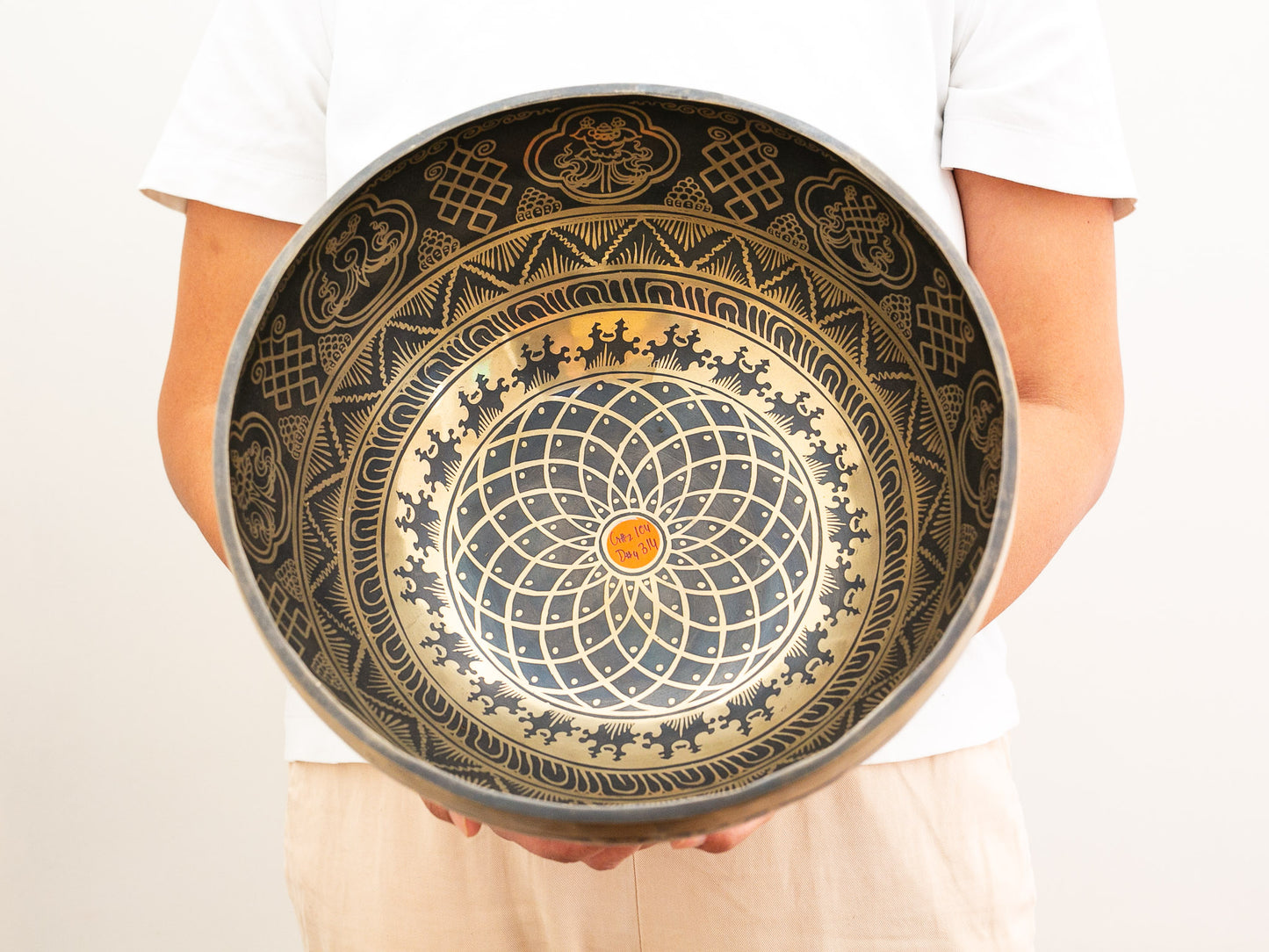Cosmic Mandala Singing Bowl (G#2 104)