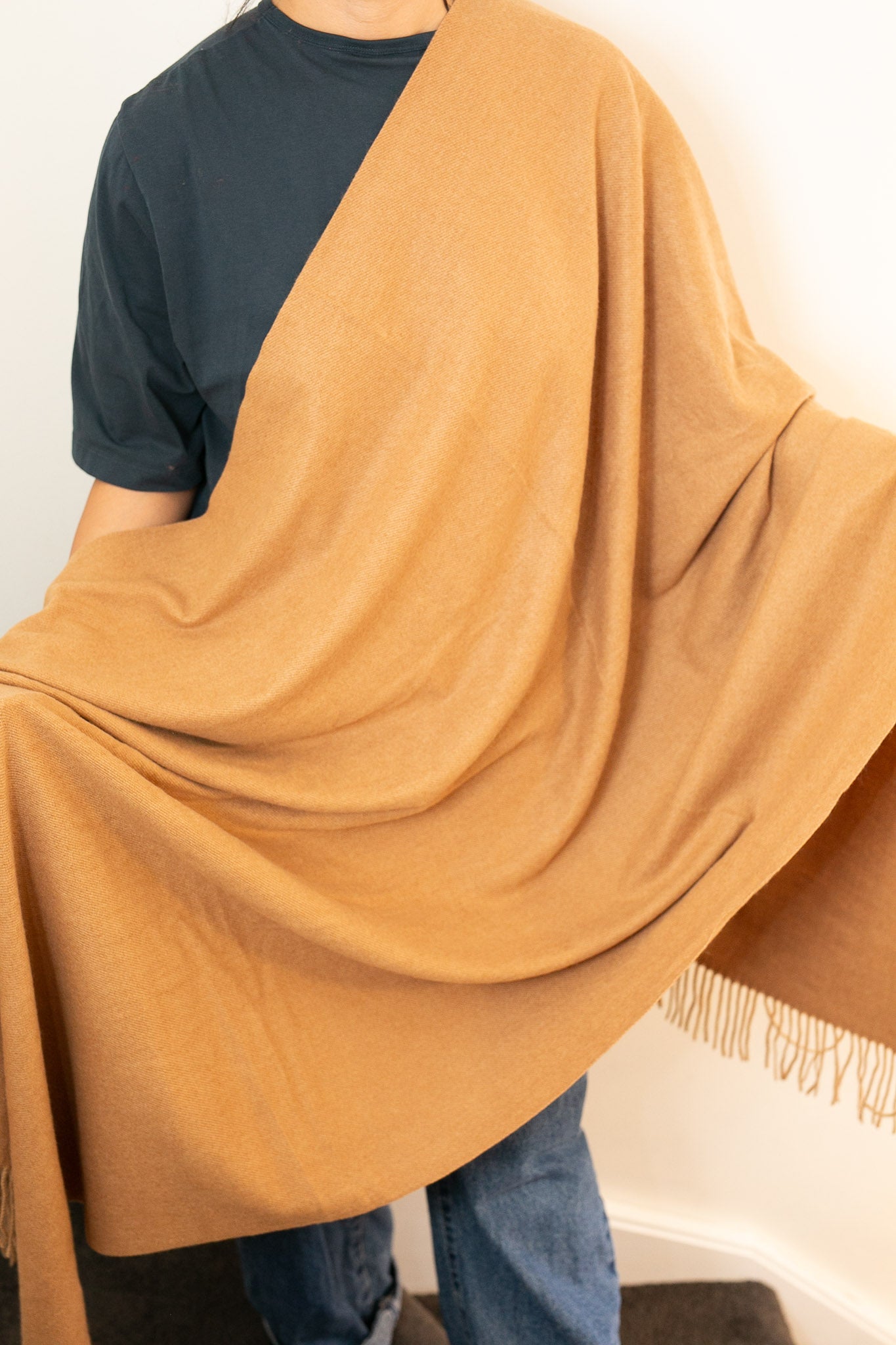Large Cashmere Meditation Shawl - 4 Colours