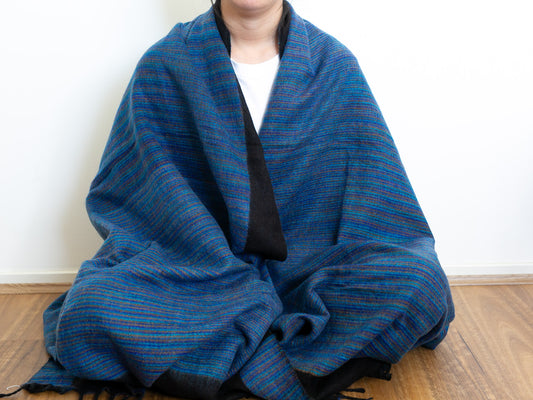 ‘Tibet’ Meditation Shawl Blanket