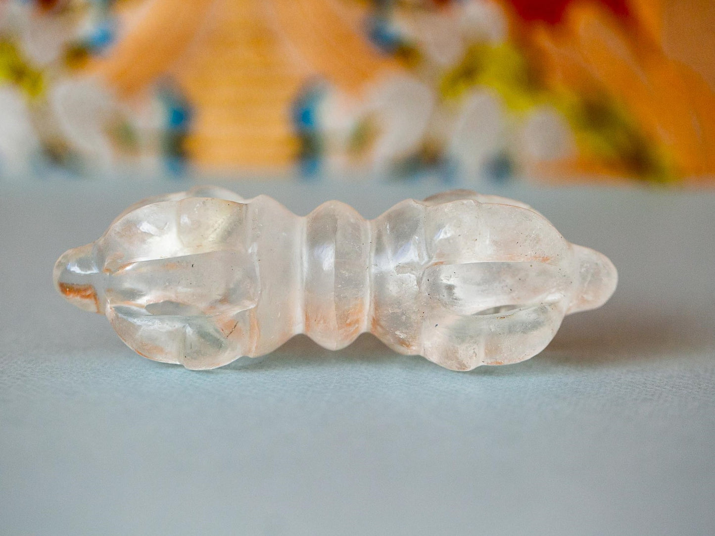 Medium Himalayan Quartz Crystal Vajra