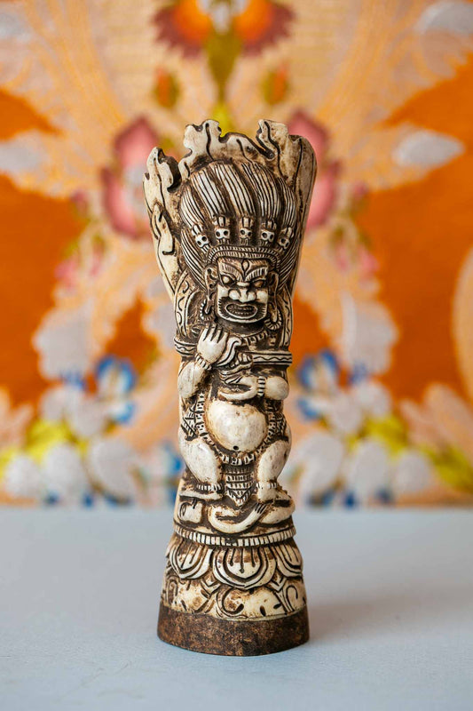 Mahakala Decorative Bone Carving