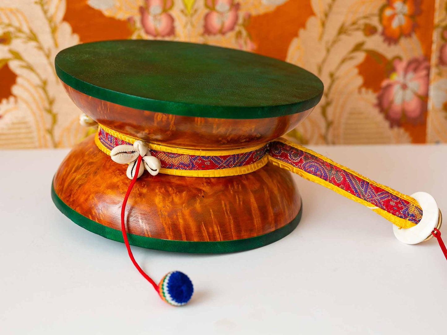 Small Chod Damaru Hand Drum #1