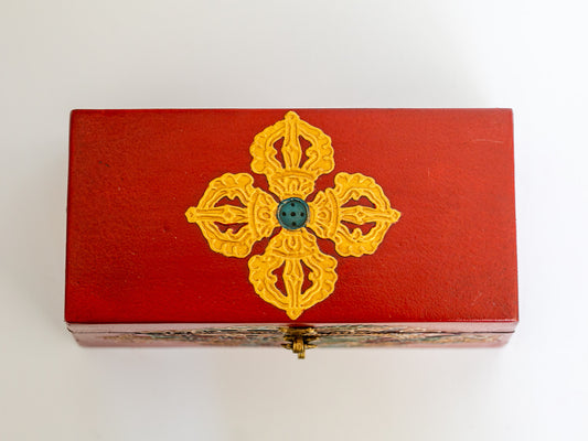 Dragon - Trapezoid Tibetan Chest