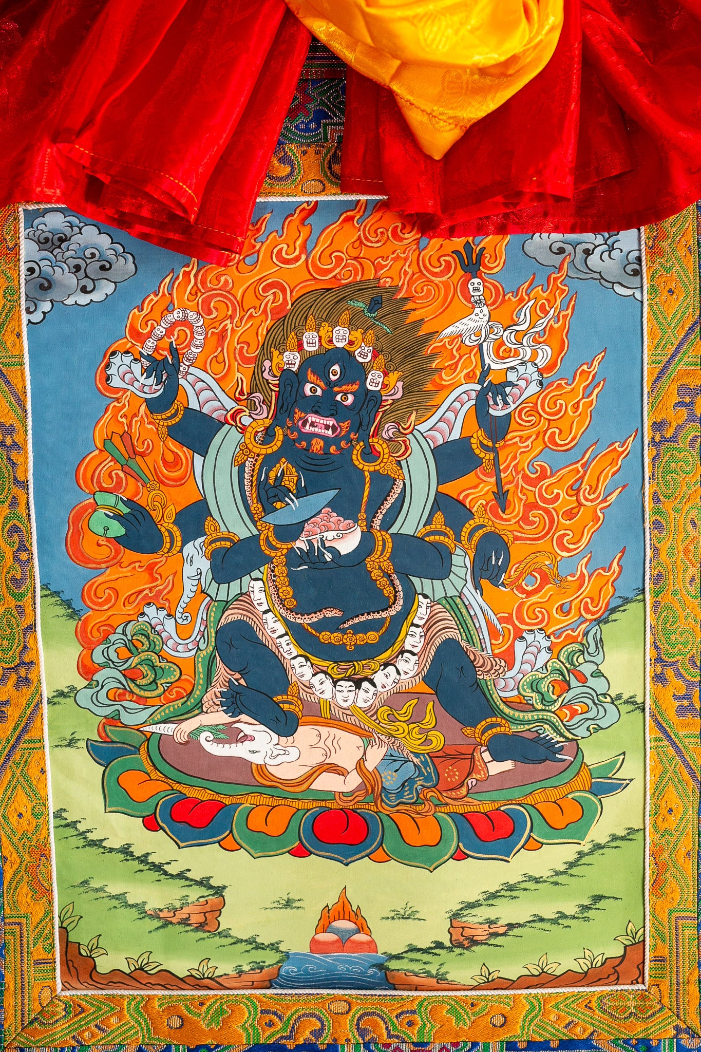 Original Mahakala Thangka