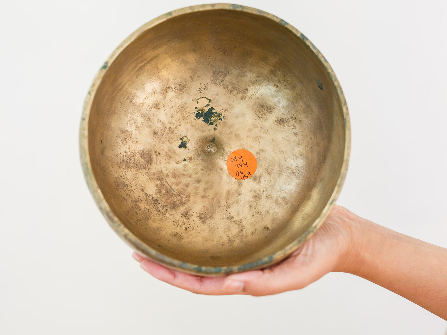 Medium Lingam Singing Bowl - C#4 274 Hz