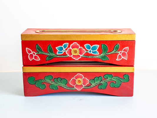 Metok - Tibetan Wooden Incense Burner