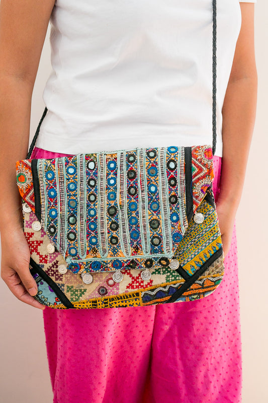 Large Bohemian Ladies Clutch Handbag #1