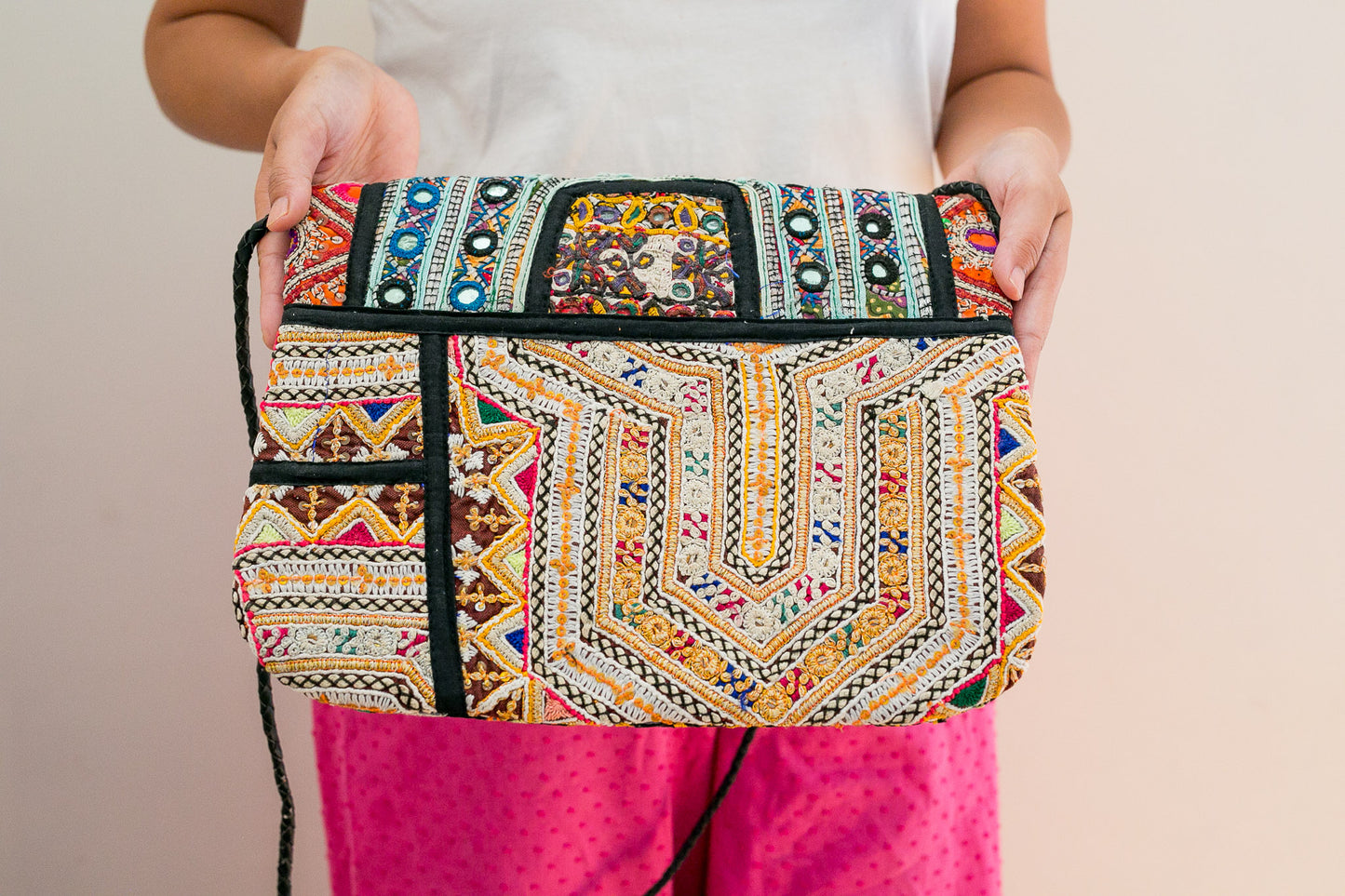 Large Bohemian Ladies Clutch Handbag #1