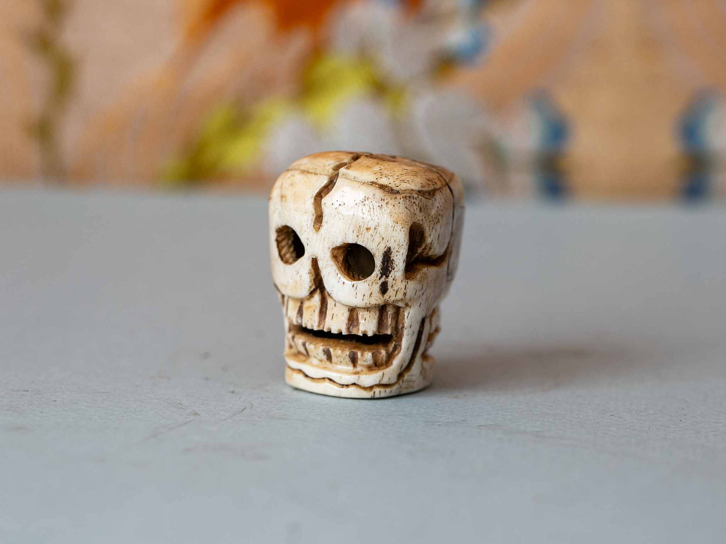 Citipati Head in Yak bone