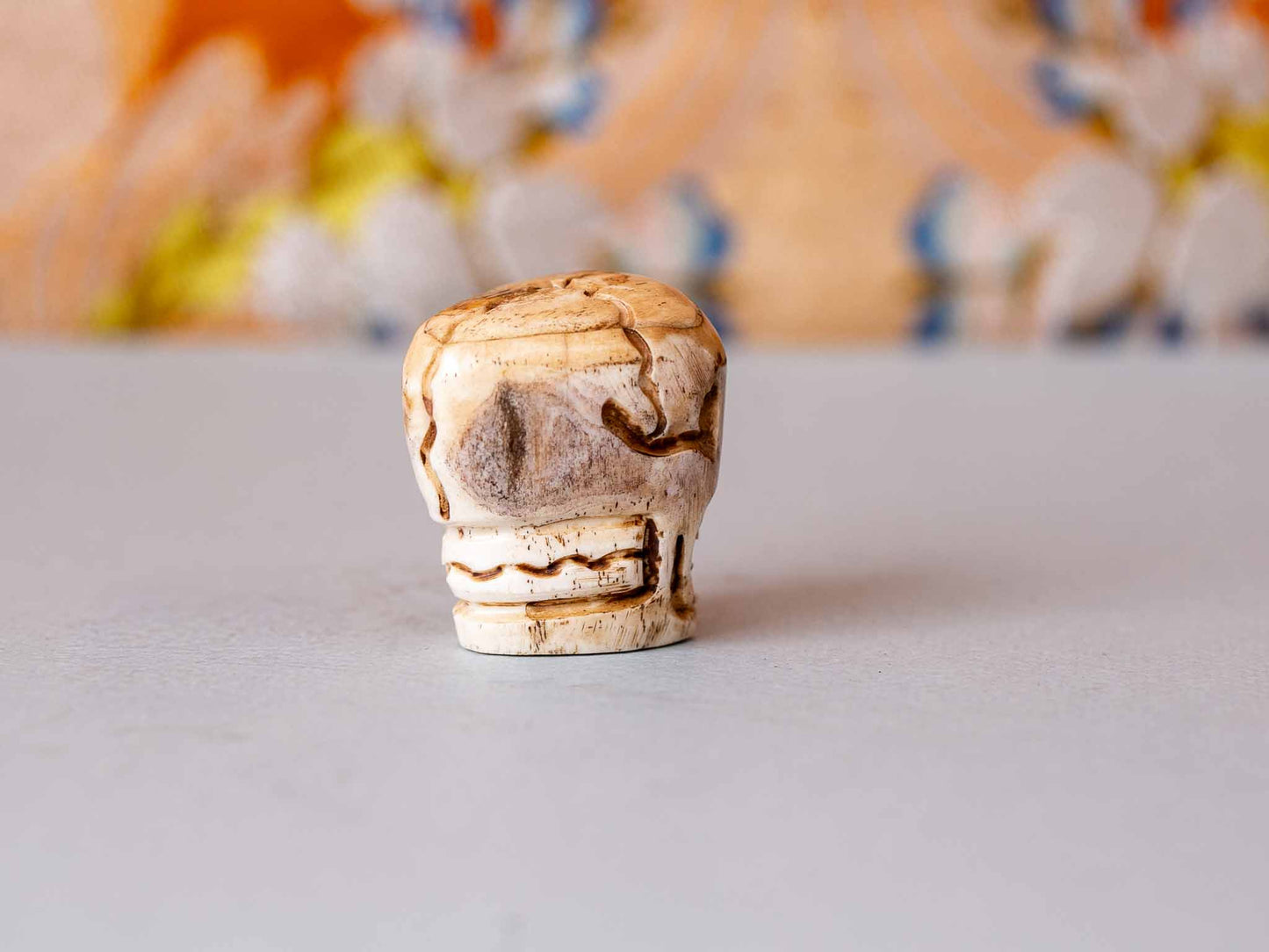 Citipati Head in Yak bone