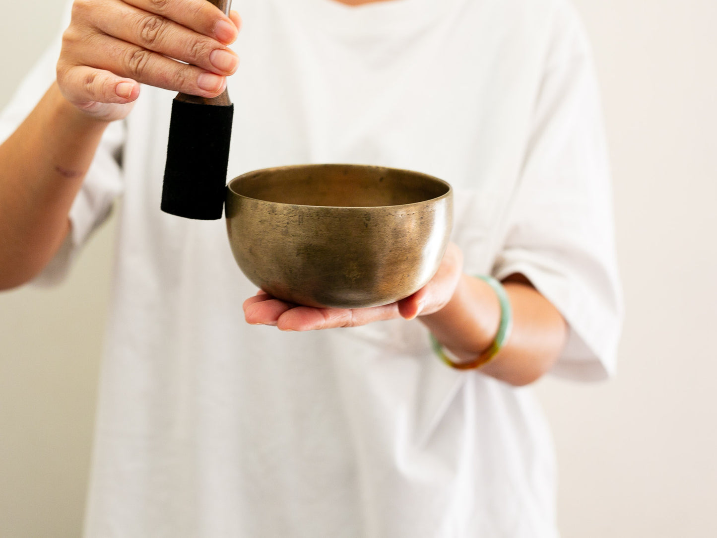 Small Tara Singing Bowl - Base Note G#4 (205)