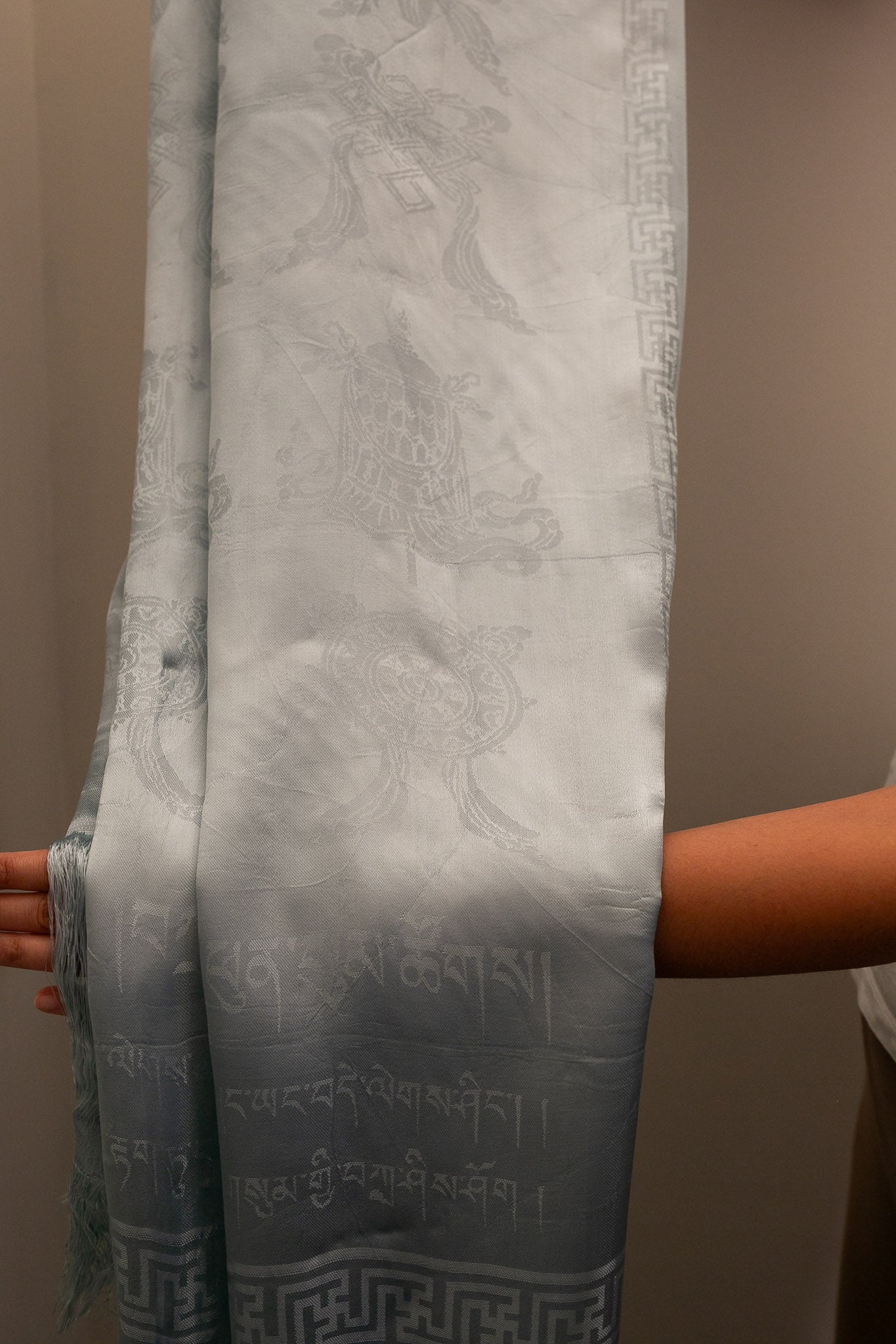 XL Mongolian Khatak scarf