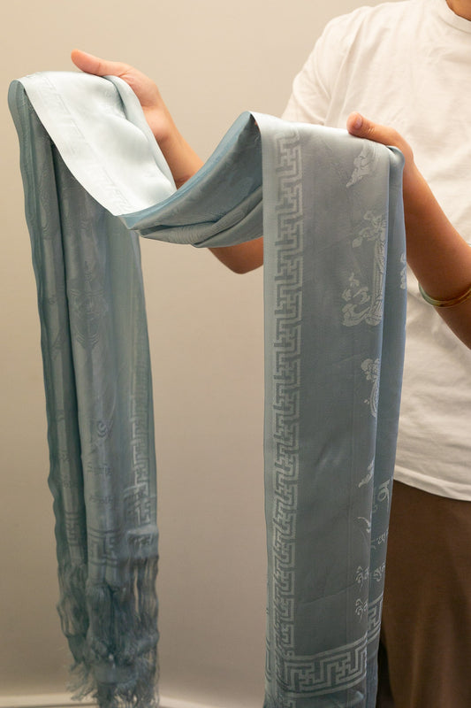 XL Mongolian Khatak scarf