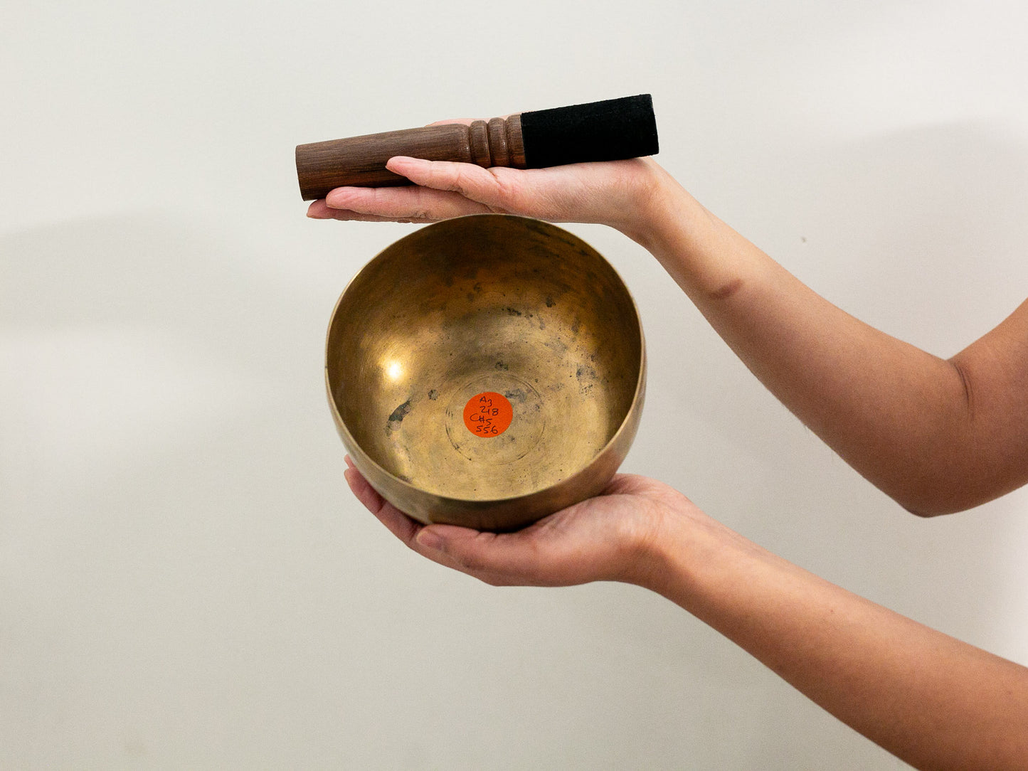 Small Tara Singing Bowl - Base Note A3 (218)
