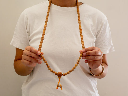 10mm Bodhi Seed Mala (Unstained) #1