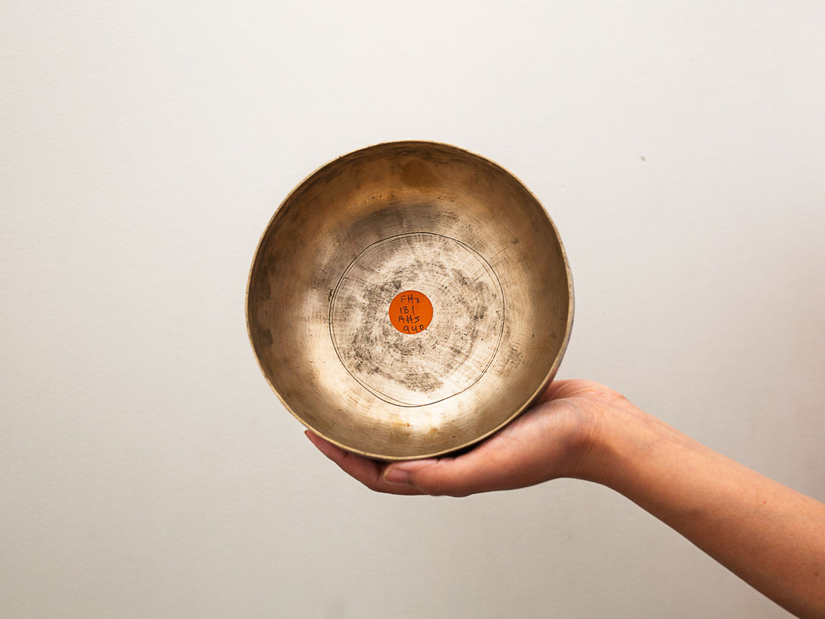 Copre Singing Bowl - F#3 181 Hz