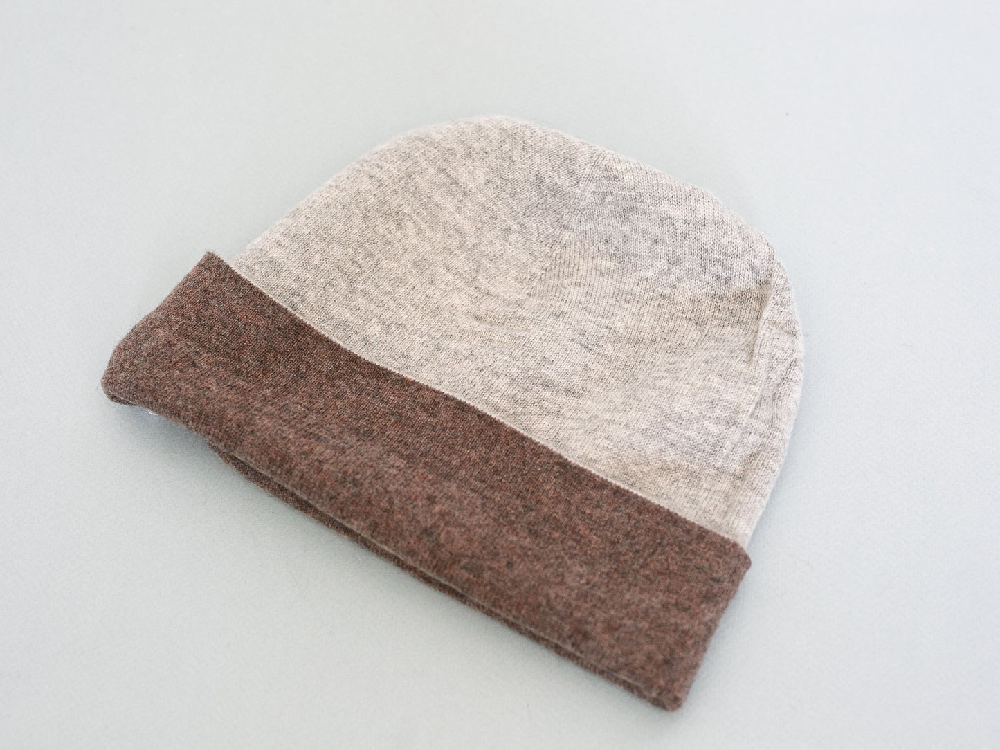 A Grade Fine Reversible Cashmere Beanie
