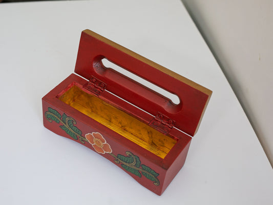 Metok Tibetan Wooden Incense Burner (Small)
