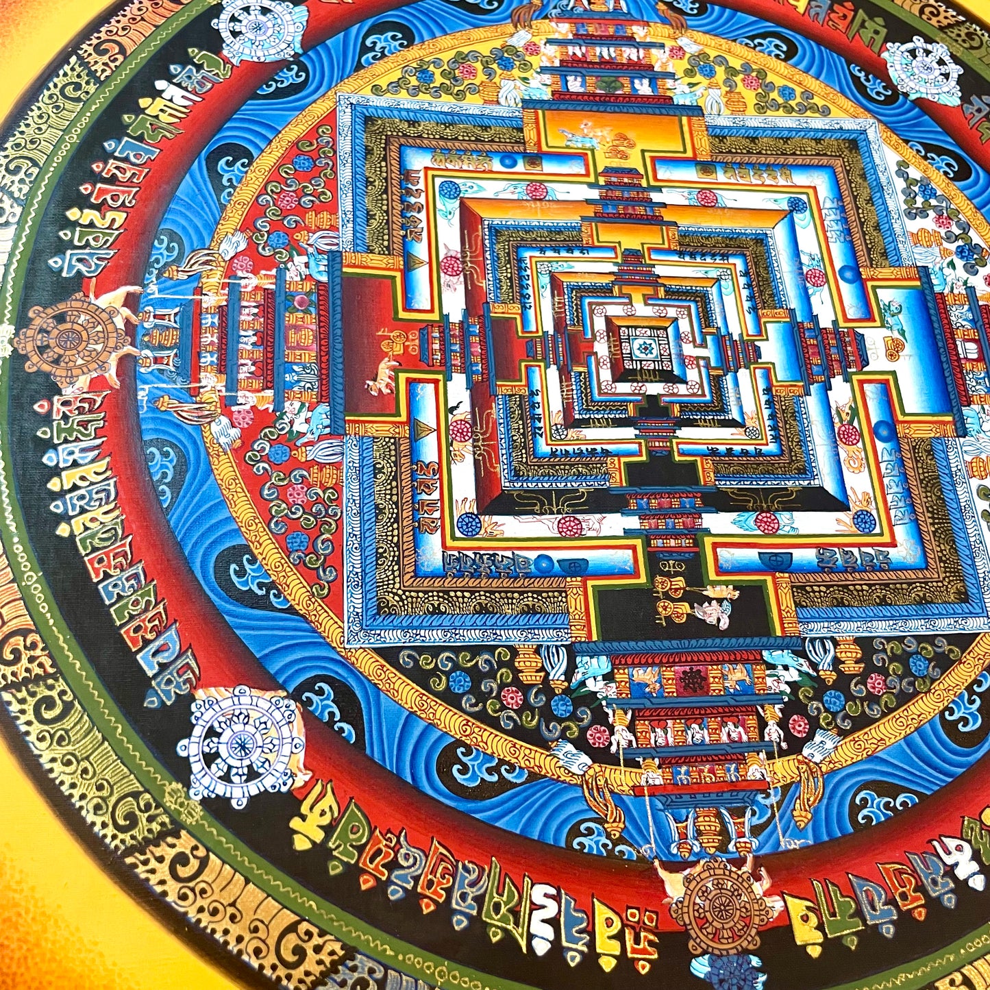 Original Kalachakra Mandala Thangka #4