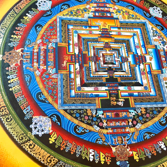 Original Kalachakra Mandala Thangka #4