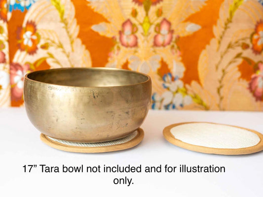 Non Slip Flat Cushion for Singing Bowl