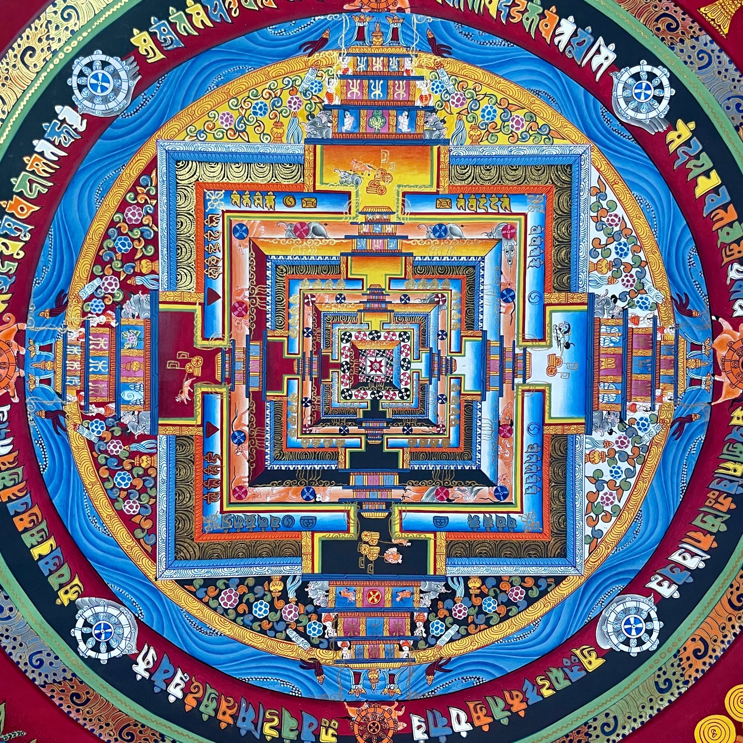 Original Kalachakra Mandala Thangka #5