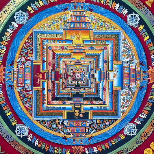 Original Kalachakra Mandala Thangka #5