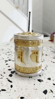 Spinning Table Top Mani Prayer Wheel