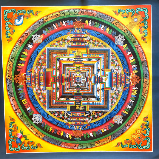 Original Kalachakra Mandala Thangka
