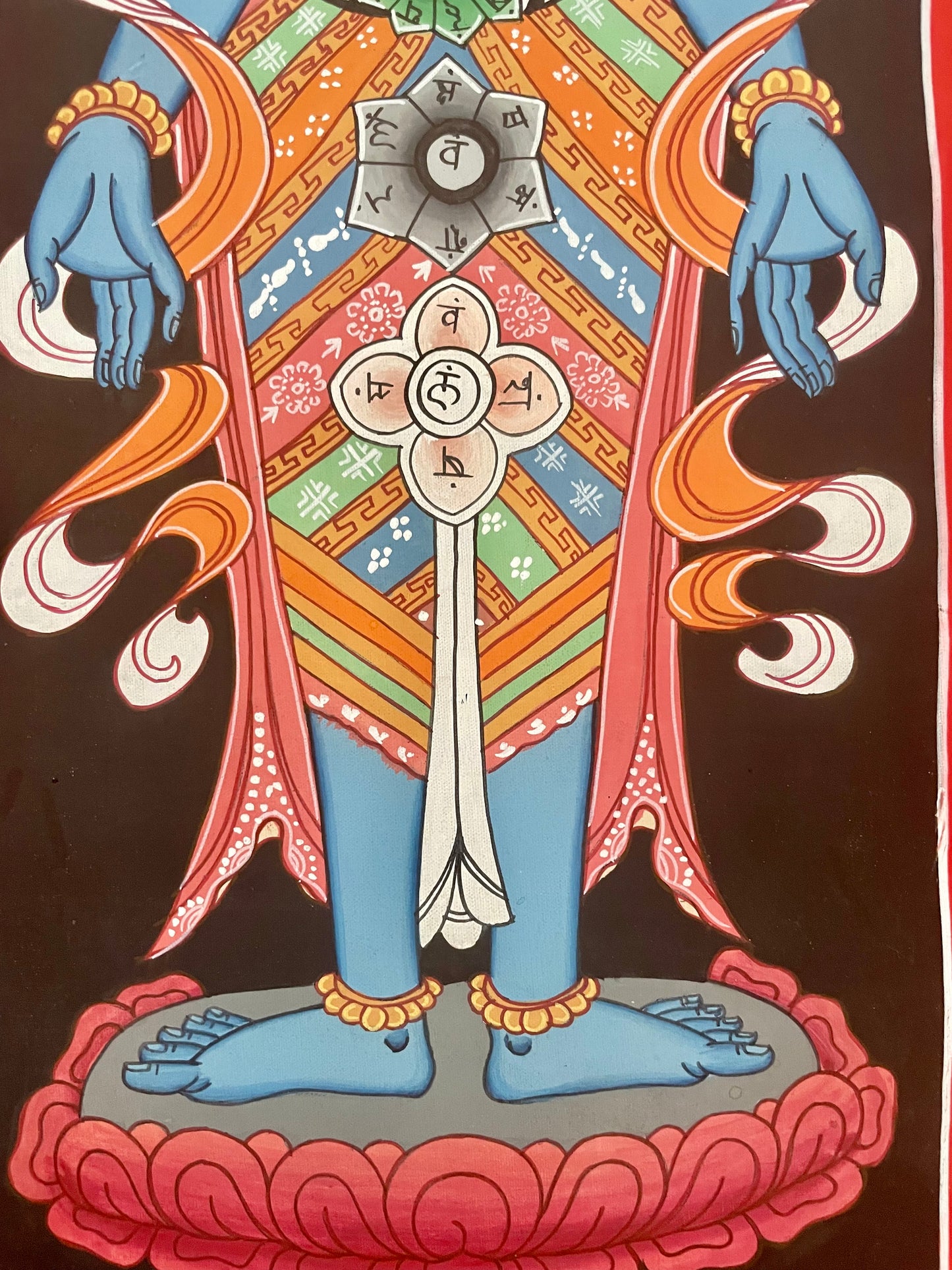 Seven Chakras (Blue)
