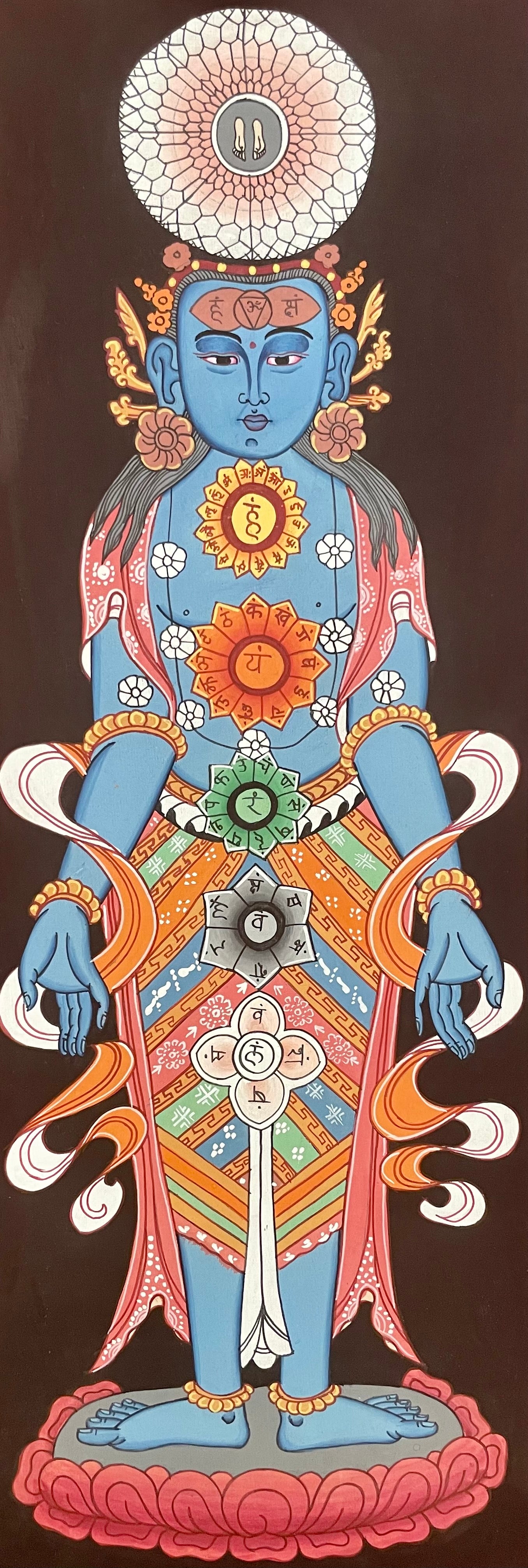 Seven Chakras (Blue)