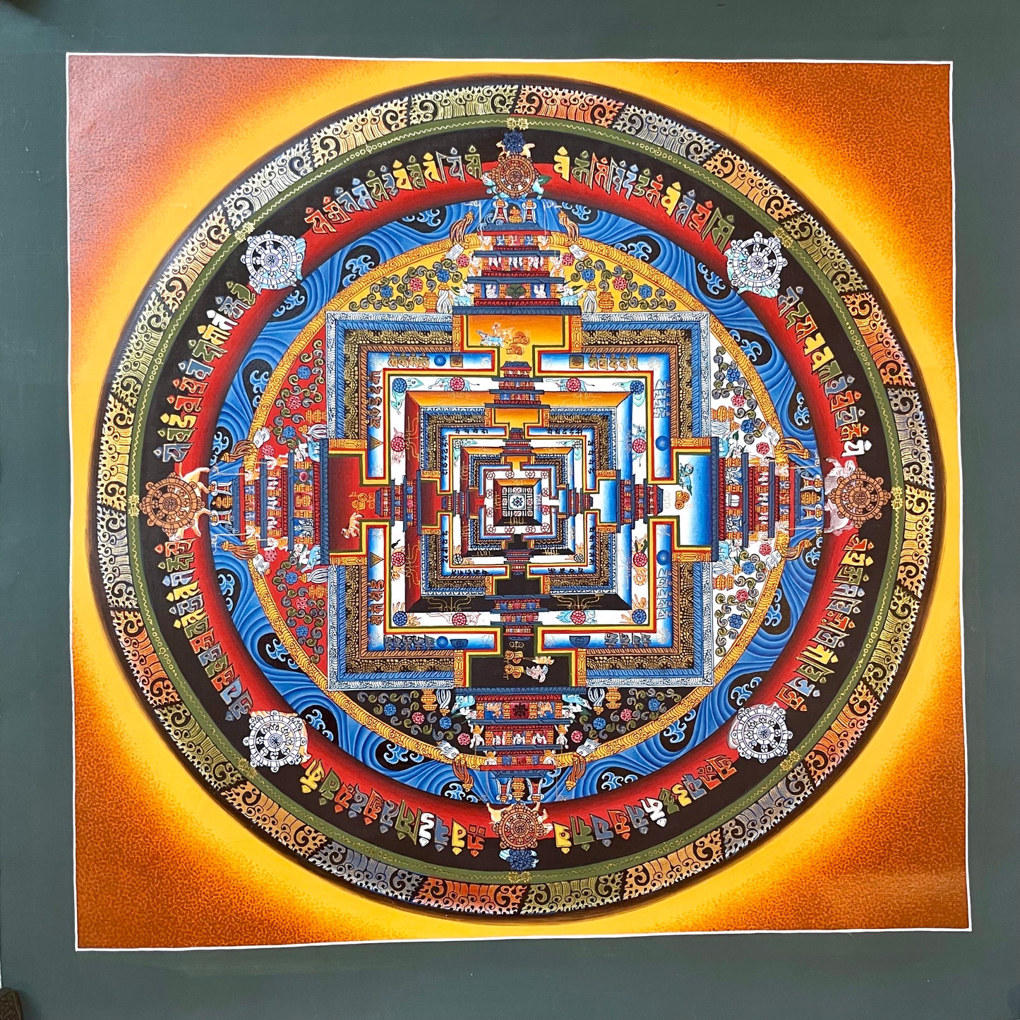 Original Kalachakra Mandala Thangka #4