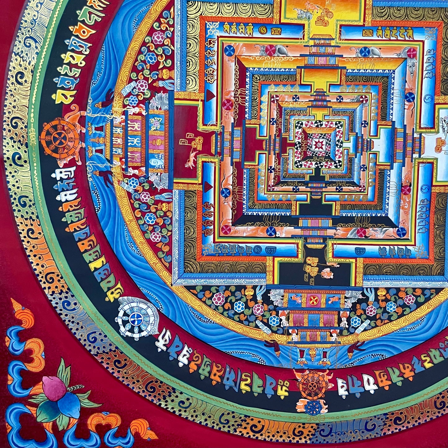 Original Kalachakra Mandala Thangka #5