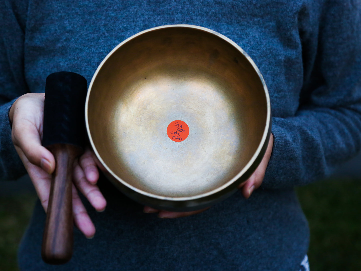 Remuna Singing Bowl - Base note G3 (200 Hz)