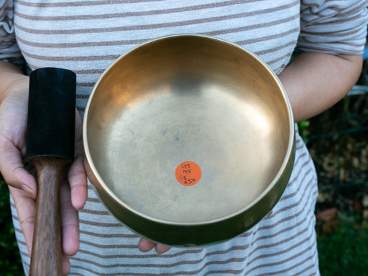 Remuna Singing Bowl - Base note G3 (195 Hz)